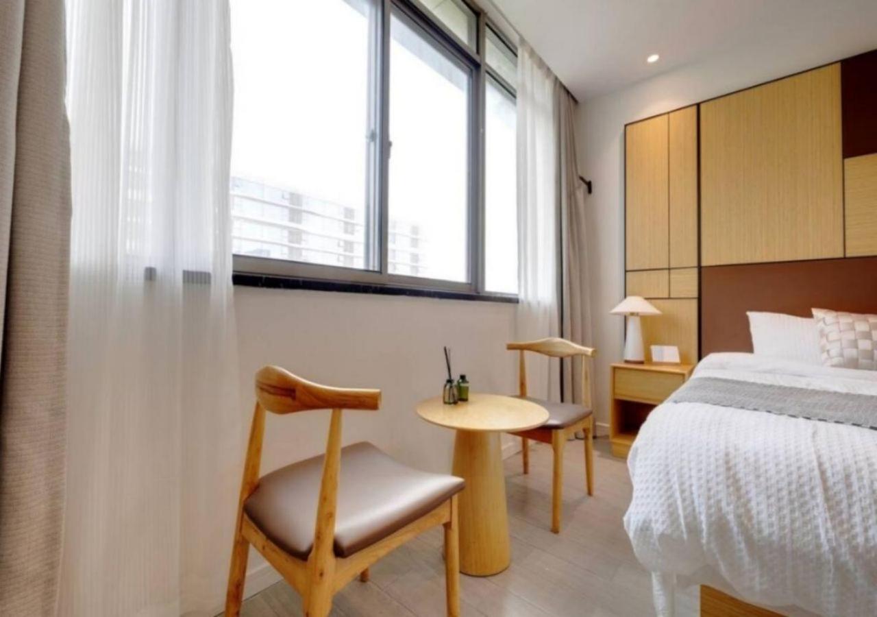 Yueshe Apartment - Hongqiao Longbai Xincun Шанхай Екстериор снимка